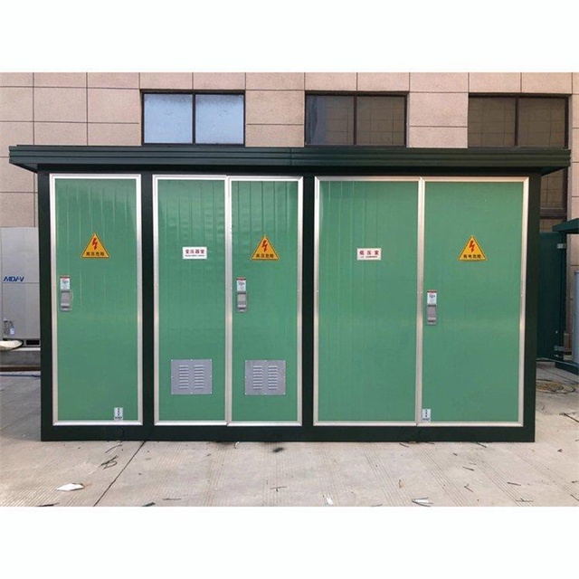 白银1600KVA欧式箱式变压器